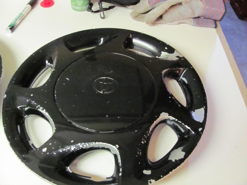 Plastic Hubcap Restore and Paint using Duplicolor • How to Paint Your